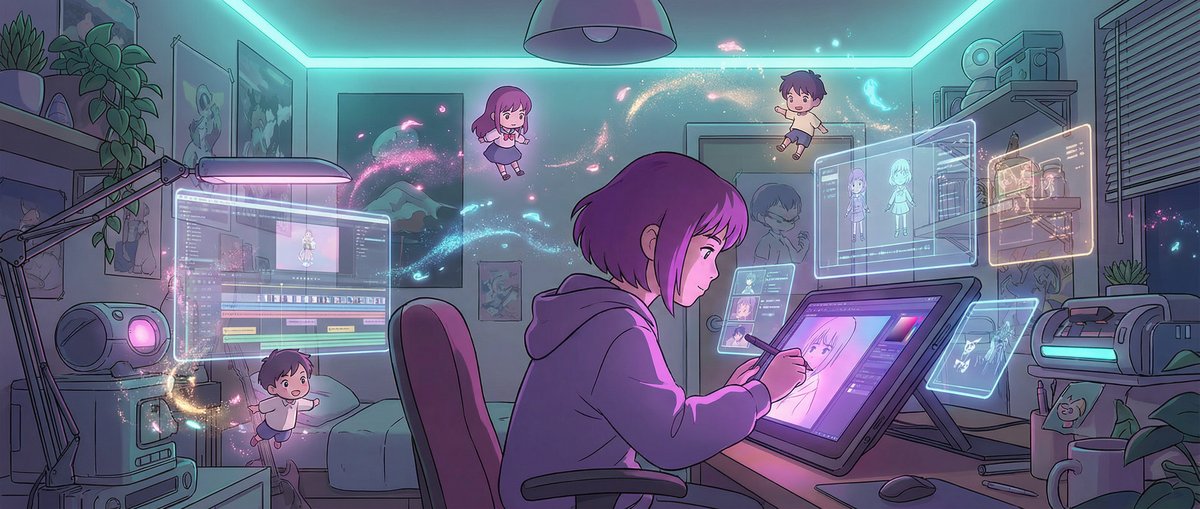 免费看片AI动漫创作工具